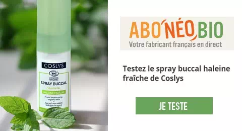 Test Gratuit AboNéoBio : Spray buccal haleine fraîche de Coslys