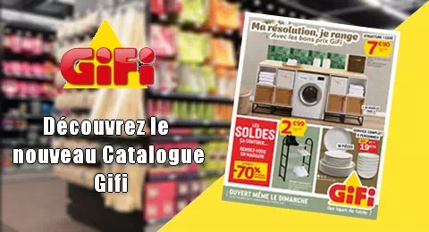 Gifi Catalogue valable du 21 Janvier au 3 Février 2025