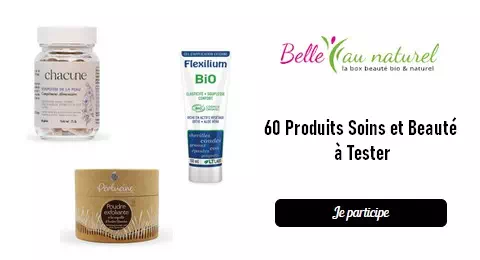 Tests Gratuits Belle au Naturel : 60 Produits Soins et Beauté à Tester