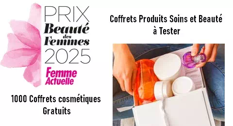 Prix Beauté des Femmes 2025 : 1000 Coffrets de Produits Soins et Beauté à Tester