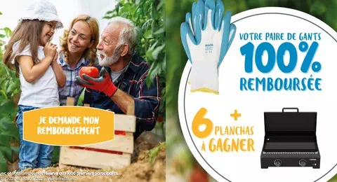 Offre de Remboursement : Votre Paire de Gants MAPA 100% Remboursée