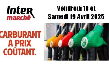 Intermarché Le carburant à prix coûtant