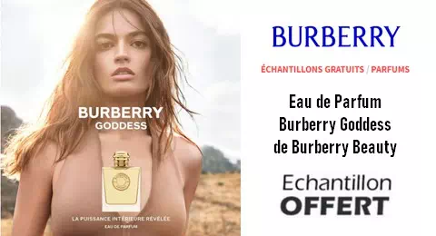 Échantillon Gratuit Eau de Parfum Burberry Goddess de Burberry Beauty