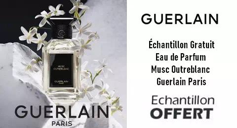 Échantillon Gratuit Parfum Musc Outreblanc Guerlain Paris