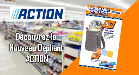 Nouveau Catalogue La Semaine d’Action valable du 28 Mai au 3 Juin 2025