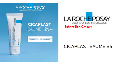 Echantillon Gratuit La Roche Posay Cicaplast Baume B5+ Crème Ultra-Réparatrice Apaisante