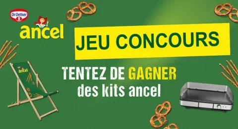 Concours Fête des Voisins ANCEL des Kits ANCEL à Gagner