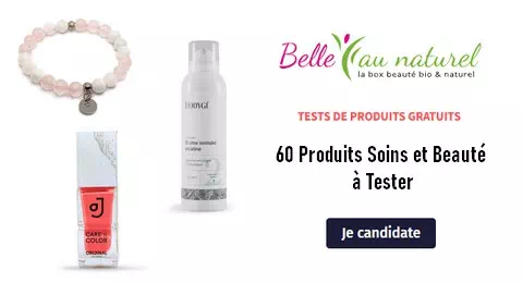 Belle au Naturel Tests de Produits Gratuits : 60 Produits Soins et Beauté à Tester