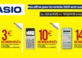Casio Offre de Remboursement : Jusqu'à 14€ Remboursés pour l'achat d'une Calculatrice Casio