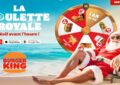 Burger King La Roulette Royale jeu 100% Gagnant