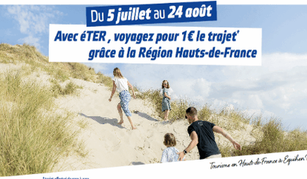L’éTER Hauts-de-France 2025 : 200.000 Billets de Trains à 1€