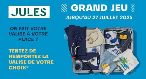 Concours Jules Summer Shop des Cartes Cadeaux de 200€ à Gagner