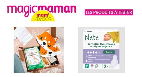 Mam’Advisor by Magicmaman Test Produit : 2 Produits pour la Maman et le Bébé à Tester