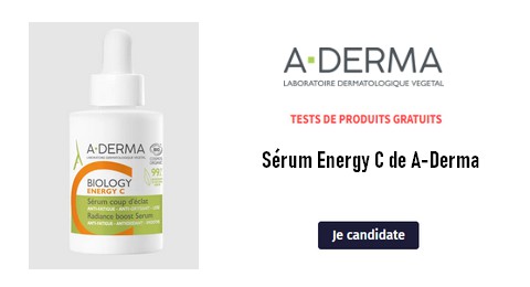 Test Gratuit A-Derma : Sérum Energy C de A-Derma