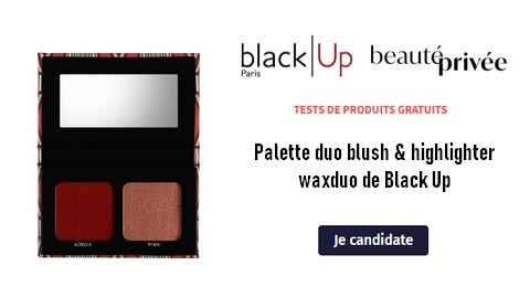 Beauté Privée Test Gratuit : Palette Duo Blush & Enlumineur – WaxDuo