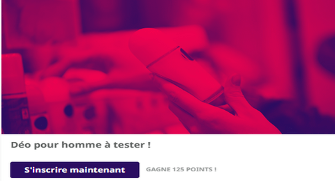Test Gratuit Home Tester Club : Déo pour Homme à Tester