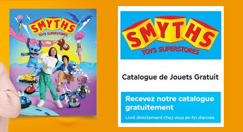Bon plan Gratuit : Catalogue de Jouets Smyths Toys Noël 2025