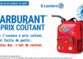 E.Leclerc Carburants à Prix Coûtant les 29 et 30 Août 2025