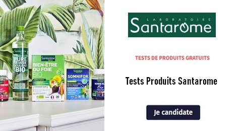 Tests Gratuits Santarome Laboratoire : Produits Soins et Beauté Santarome Laboratoire à Tester