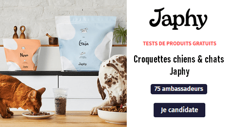Sampleo Test Gratuit : Croquettes chiens & chats Japhy