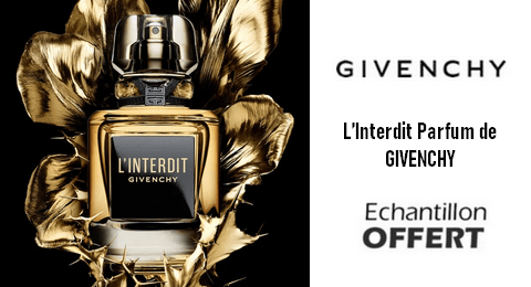 Échantillon Gratuit Eau de Parfum L’Interdit de Givenchy