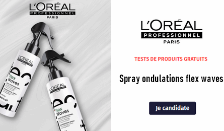 Gouiran Créative Test Produit : Spray ondulations flex waves L'Oréal Professionnel