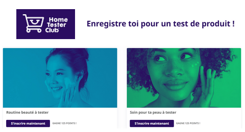 Tests Gratuits Home Tester Club : Routine Beauté et Soin pour la Peau à tester