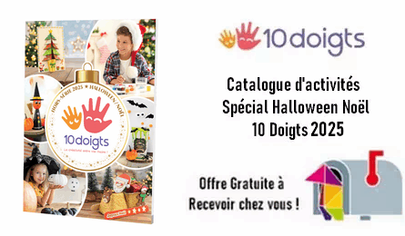 Catalogue d'activités Spécial Halloween Noël 10 Doigts 2025