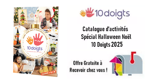 Catalogue d'activités Spécial Halloween Noël 10 Doigts 2025