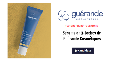 Tests Gratuits Guérande Cosmétiques : Sérums anti-taches Guérande Cosmétiques