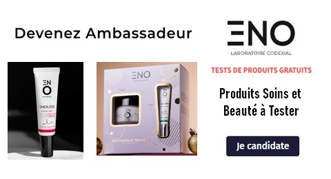 ENO Tests de Produits Gratuits : Produits Soins et Beauté à Tester