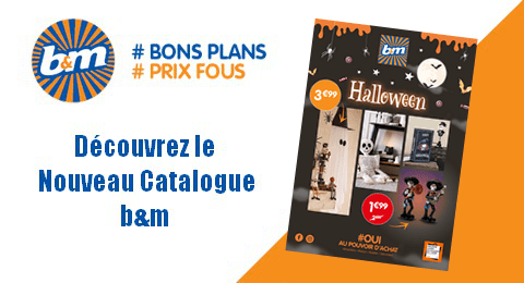 B&M Nouveau dépliant Spécial Halloween Valable jusqu’au 24 Septembre 2025