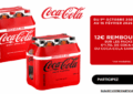 Coca-Cola Offre de Remboursement Jusqu’à 12€ remboursés sur l’achat d'un pack Coca-Cola