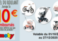 Offre Smoby Noël 2025 Jusqu'à 10€ Remboursés sur un Produit Roulant Smoby