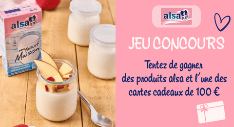 Concours Alsa des Produits Alsa et des Cartes Cadeaux de 100€ à Gagner