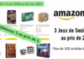 Amazon Noël 2025 : 3 Jeux de Société pour le Prix de 2