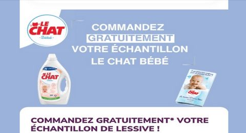 Échantillon Gratuit : Lessive Le Chat Bébé