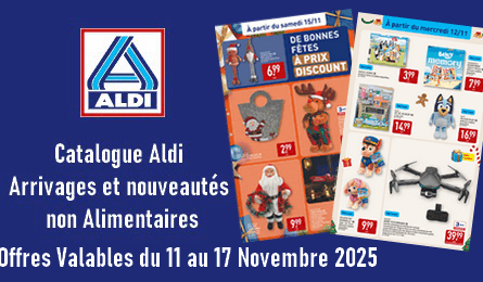 Aldi Catalogue valable du 11 au 17 novembre 2025