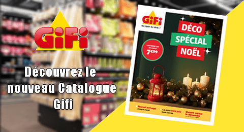 Gifi Catalogue Spécial Décos de Noël 2025