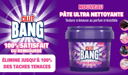 Cilit Bang Offre Satisfait ou 100% Remboursé