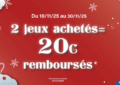 Ravensburger Noël 2025 2 Jeux Achetés = 20€ remboursés