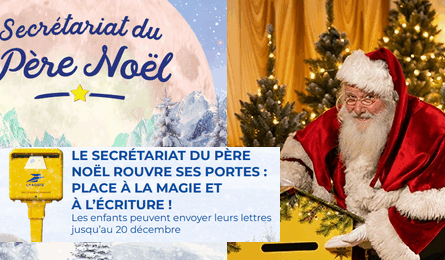 Secrétariat du Père Noël 2025 Écrire et envoyer une lettre au Père Noël Gratuitement