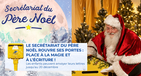 Secrétariat du Père Noël 2025 : Écrire et envoyer une lettre au Père Noël Gratuitement