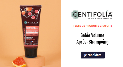 Test Gratuit Centifolia : Gelée Volume Après-Shampoing Centifolia