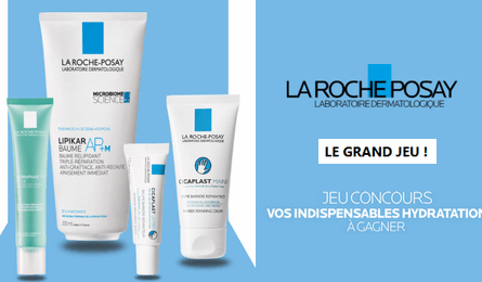 Jeu Concours Vos Indispensables Hydratation La Roche-Posay à Gagner
