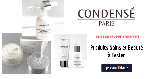 Tests Gratuits Condensé Paris : Produits Soins et Beauté à Tester