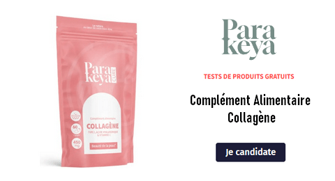 Test Gratuit Parakeya : Complément Alimentaire Collagène Parakeya