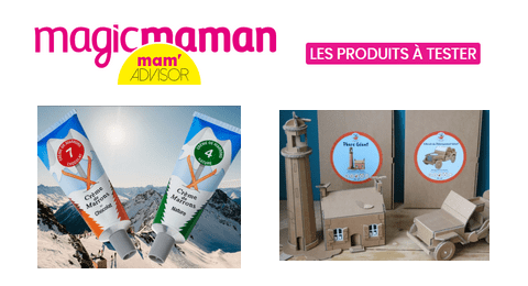 Mam’Advisor by Magicmaman Tests Produits : 2 Produits pour la Maman et le Bébé à Tester