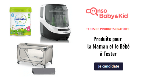 Tests de Produits ConsoBaby : Produits pour la Maman et le Bébé à Tester