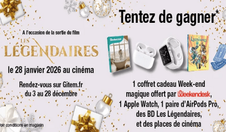 Grand Jeu Gitem Un Noël Légendaire de Nombreux Cadeaux à Gagner